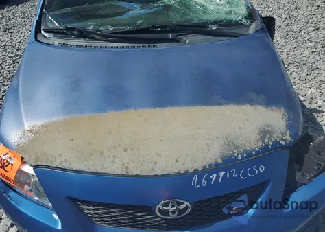 2010 Toyota Corolla Base from USA, damaged, VIN 2T1BU4EE4AC453313